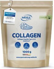 Kollagen Peptide (1000g Beutel) Bioaktives Premium Collagen Hydrolysat Peptide