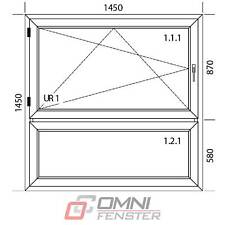 Kunststofffenster mit