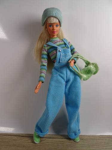 Vintage cool blue barbie - cool,