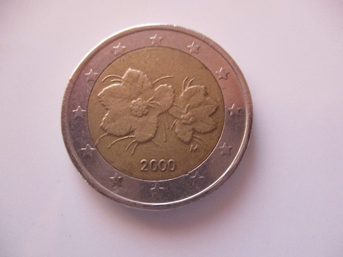 Münze euro finnland 2000 - münze,