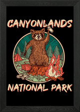 National Park United Gerahmtes