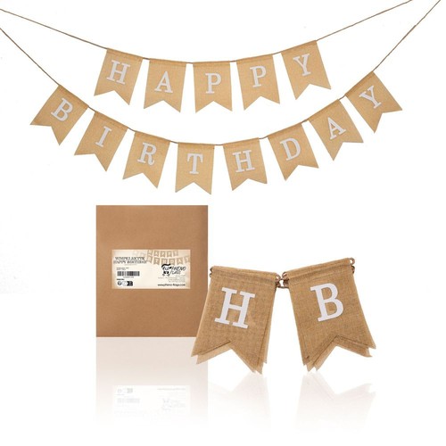 Happy birthday wimpelkette - birthday,