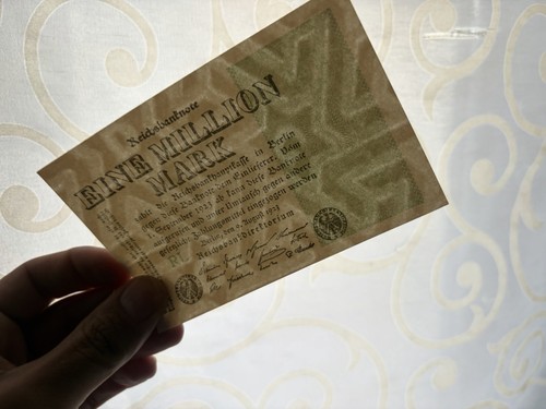 Reichsbanknote eine million - eine,