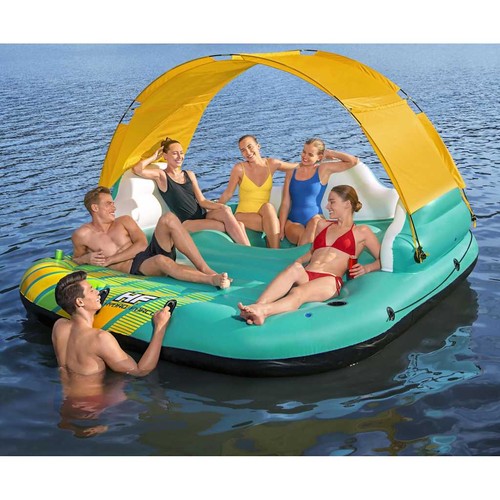 Badeinsel aufblasbar - badeinsel, 5