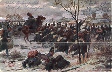 Künstler Anton Hoffmann , Angriff