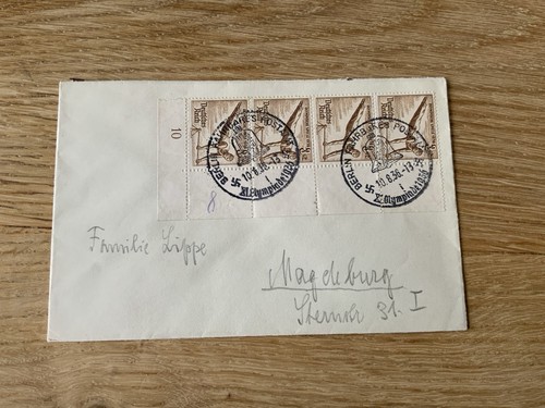 Brief bogenecke eckrand 609 - bogenecke,