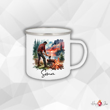 Personalisierte Emaille Tasse