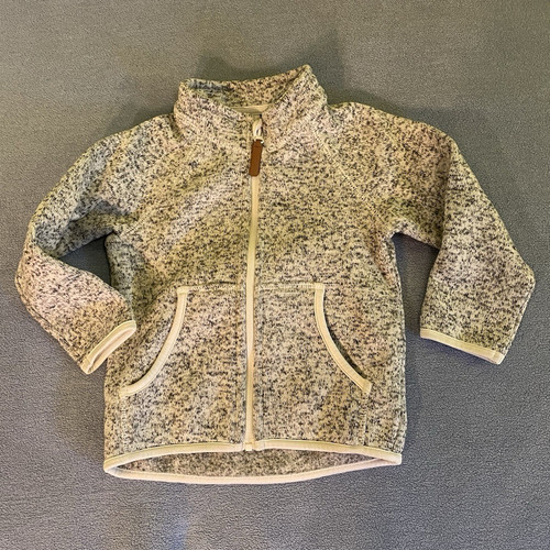 Baby fleecejacke grau - h&m,
