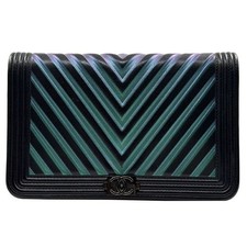 CHANEL Chevron Boy WOC