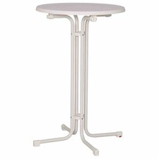 Kurz Stehbiertisch 85 Cm Weiss Biertisch Klappbar Garten Tisch Möbel Gartentisch