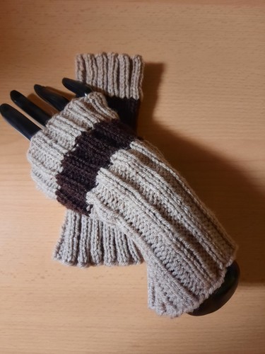 Pulswärmer handgestrickt