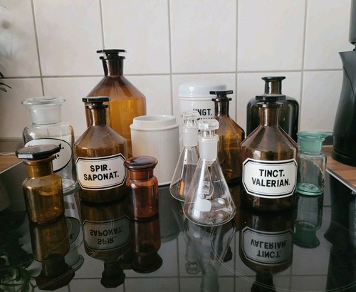 Apothekerflaschen sammlung - apothekerflaschen,