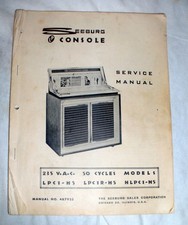 Seeburg service manual - seeburg,