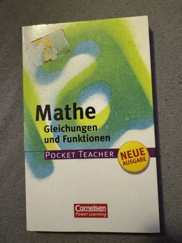 Abi mathe pocket teacher - mathe,