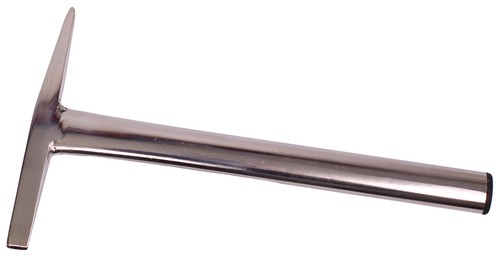 Schlackenhammer edelstahl 390g - edelstahl,