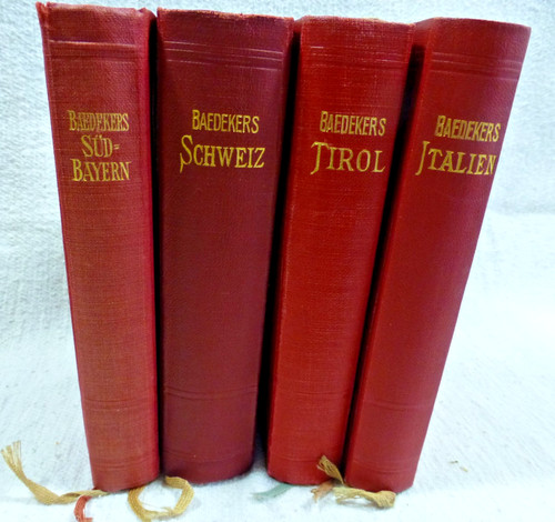 Baedeker reiseführer - 4, baedeker-reiseführer