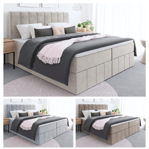 Boxspringbett doppelbett begi - doppelbett,