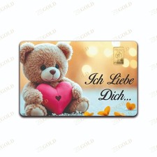 1 Gramm Gold - Liebe 7  1g