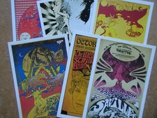 6 Psychedelic Music Poster