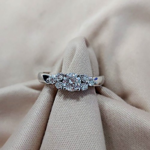 Ehering diamant karat - 18,