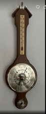 Wetterstation. Fischer. Thermometer, Barometer, Hygrometer.