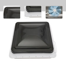 12V Zoll Dachhaube Dachfenster Dachluke Vent 42 x 42 cm für Wohnwagen Wohnmobil