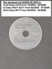 CD Navigation MERCEDES AUDIO 50 APS NTG1 DEUTSCHLAND 2009/2010 SLK CLS E-Klasse