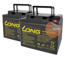 2 X Akku 12V 50Ah für Golf