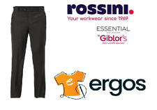 GIBLOR'S Hose MATT schwarz Uniform Hotel Empfangsraum Kellner Q1PX0156