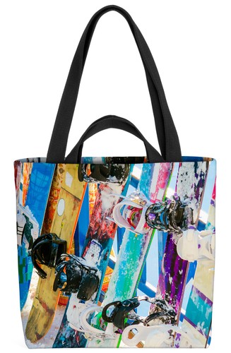 Snowboard winter urlaub - urlaub, tasche