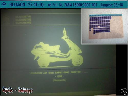 Piaggio hexagon 125 - piaggio, 125_4t_1998