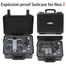 Hartschalenkoffer Tragetasche Aufbewahrungstasche für DJI Neo 2 Drohne&DJI RC-N3