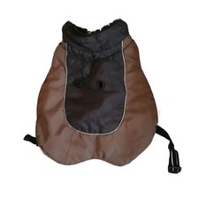 Hundemantel braun, Größe 40