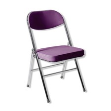 Klappstuhl - violett -