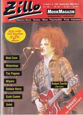 ZILLO MusikMagazin Nr. 9 September 1993 - Robert Smith, Waterboys, The Pogues
