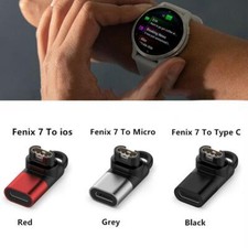 USB Type-C Ladeadapter für Garmin Fenix 7 / 7S / 7X Epix Watch Garmin J6N2