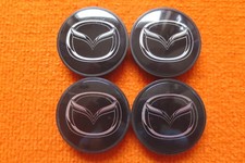 4 Nabenabdeckungen/Radkappen für Alufelgen von Mazda #3659