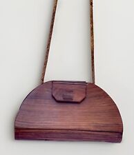 Handtasche Holztasche Vintage Designer exklusiv Unikat Handarbeit Rarität Antik