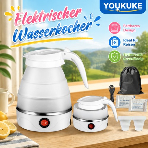 Faltbarer wasserkocher - faltbarer,
