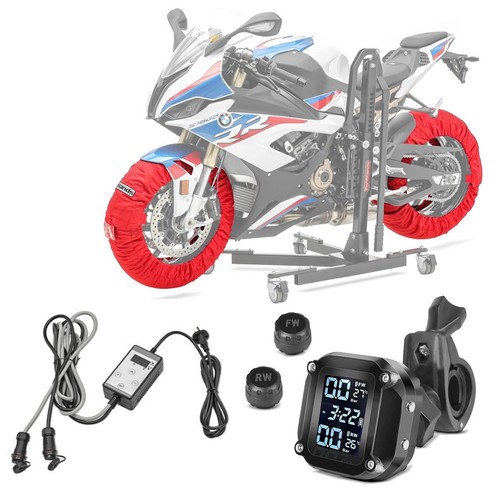 Set motorrad reifenwärmer - motorrad,