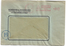 25.9.1945 Freistempel HF4 Francotyp D   000(G)  (Raute) Meter Mark German; 61174