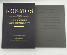 Alexander v. Humboldt: Kosmos. Entwurf einer physischen Weltbeschreibung 2 Bände