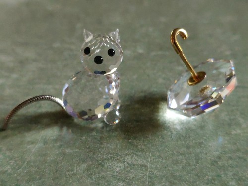 Swarovski figuren katze 010011 - figuren,