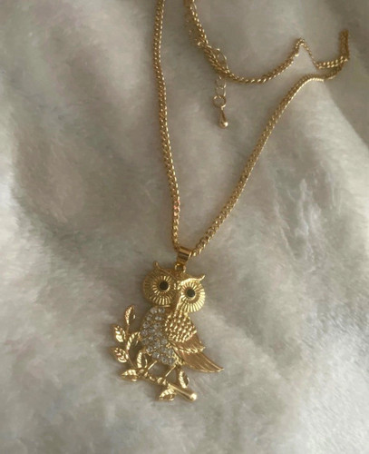 Halskette goldfarben mit