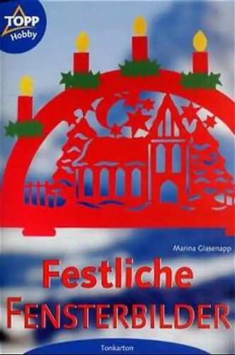 Festliche fensterbilder aus - festliche,