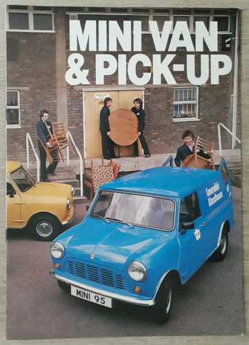 Mini van pick up prospekt - van, pick-up