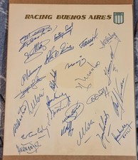 viele Autogramme von Racing