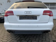 ORIGINAL S6 Stoßstange hinten AUDI A6 4F Avant IBISWEISS weiß LY9C Stoßfänger