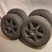 BMW X5 Winterreifen E70 E53 255/55 R18 "PLW Alufelgen schwarz