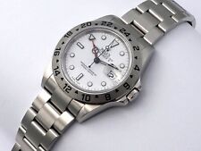 ROLEX OYSTER PERPETUAL EXPLORER II RANDOM "THIN FRAME"  REF.: 16570 PAPIERE/BOX